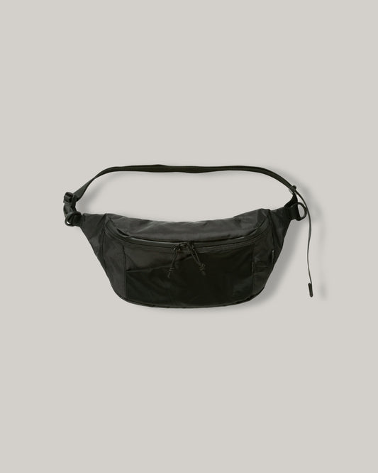 SNOW PEAK ECOPAK WAIST BAG - BLACK