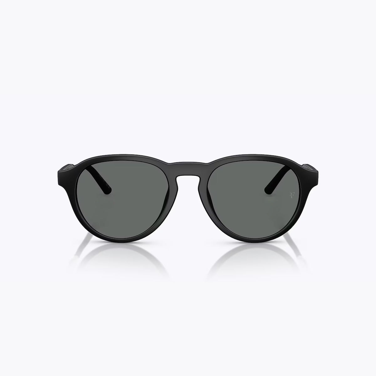OLIVER PEOPLES R-8 SEMI MATTE BLACK W/GREY POLAR
