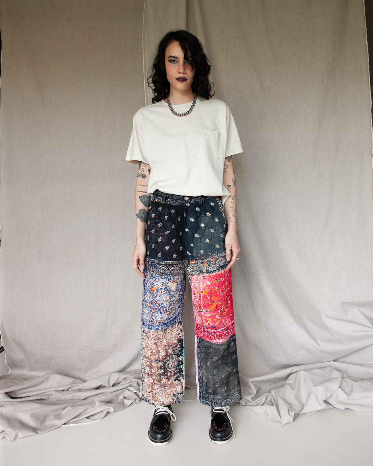 W'MENSWEAR BOWL TEE - OATMEAL