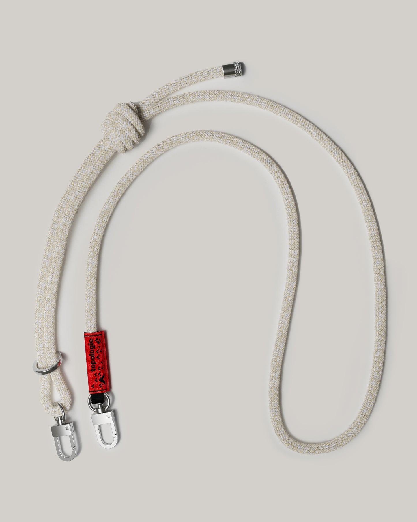 TOPOLOGIE 8.0MM ROPE STRAP BEIGE MELANGE
