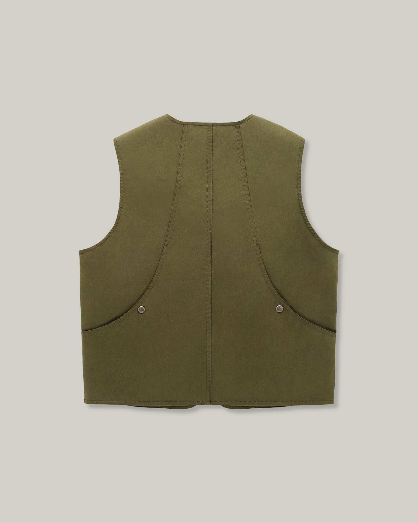 KNICKERBOCKER JOE GREER CAMERA VEST - OLIVE