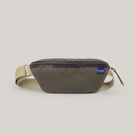 BLEU DE CHAUFFE NEW BEAT BELT BAG - KHAKI