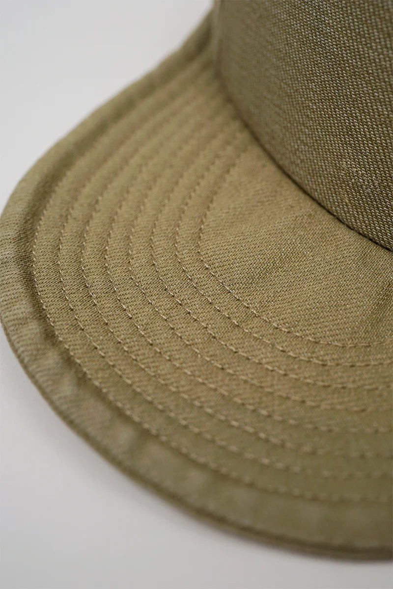 NIGEL CABOURN AC01-02-BT 5 PANEL CAP - GREEN
