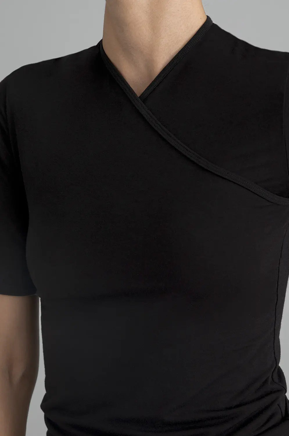 RECLINE FRENCH SLEEVE - BLACK