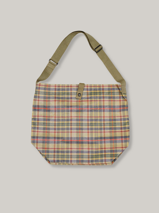 NIGEL CABOURN MAINLINE MULTI BAG RAMIE POLY CHECK - MULTI