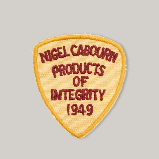 NIGEL CABOURN WAPPEN SMALL EMBLEM - YELLOW