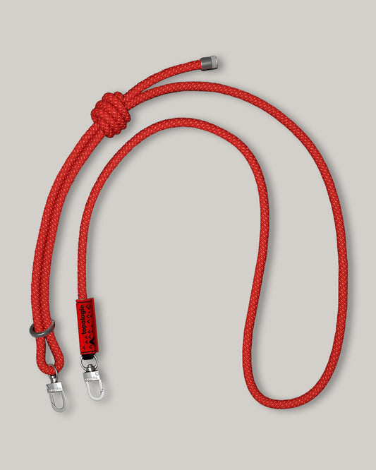 TOPOLOGIE 8.0MM ROPE STRAP FLASH TOPOLOGIE RED