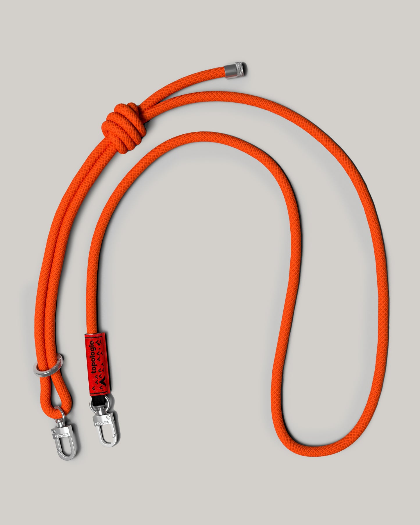 TOPOLOGIE 8.0MM ROPE STRAP FLASH PERSIMMON
