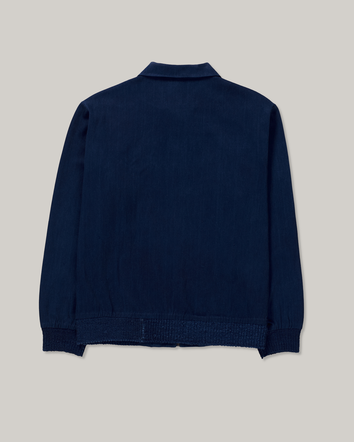 11.11 UNISEX NICK COTTON BOMBER JACKET - INDIGO