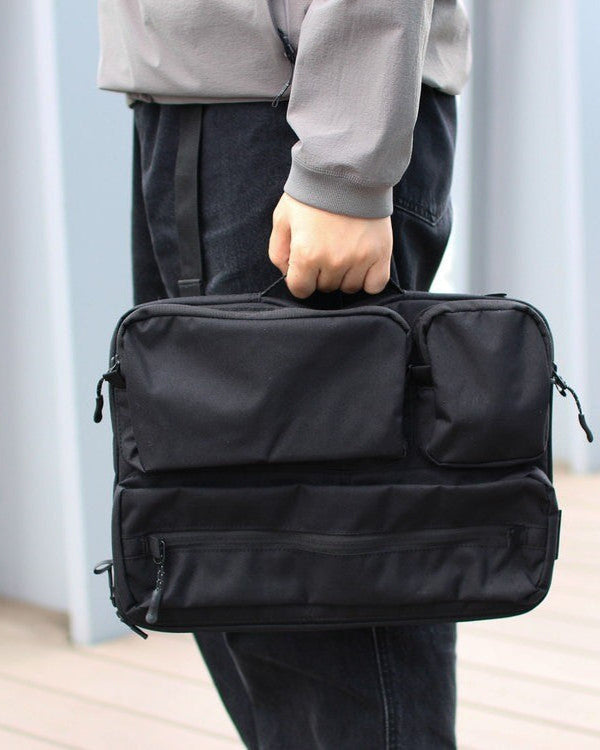 SNOW PEAK EVERYDAY USE LAPTOP CASE - BLACK