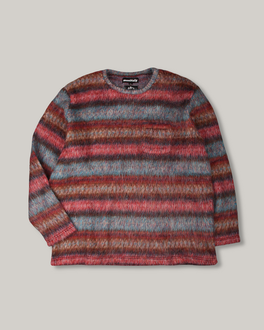 MONITALY SHAGGY LS TEE BY MINAMI SHOTEN - FAIR ISLE