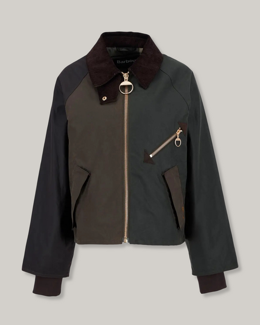 BARBOUR ARLENE WAX - BEECH/ ANCIENT TARTAN