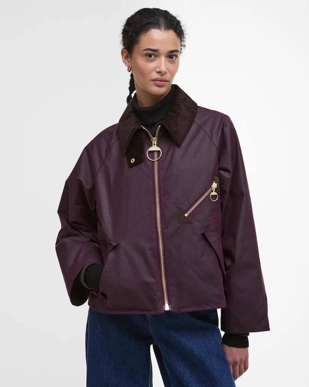 BARBOUR ARLENE WAX - MERLOT