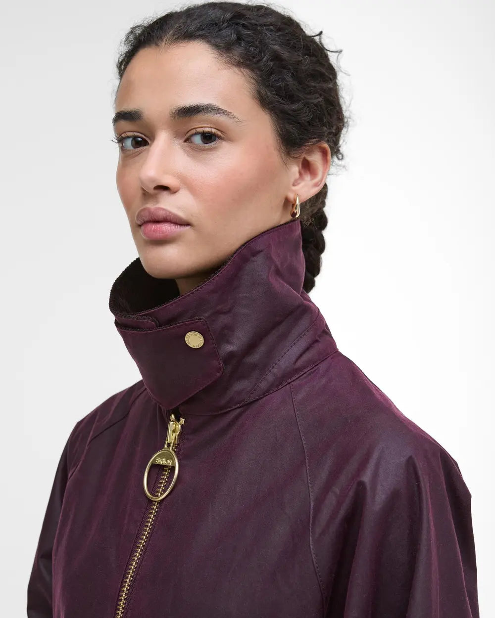BARBOUR ARLENE WAX - MERLOT