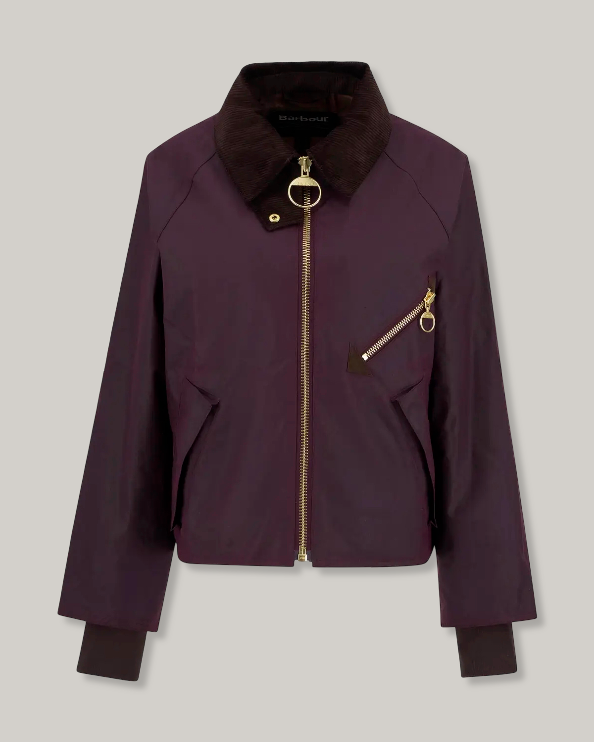 BARBOUR ARLENE WAX - MERLOT