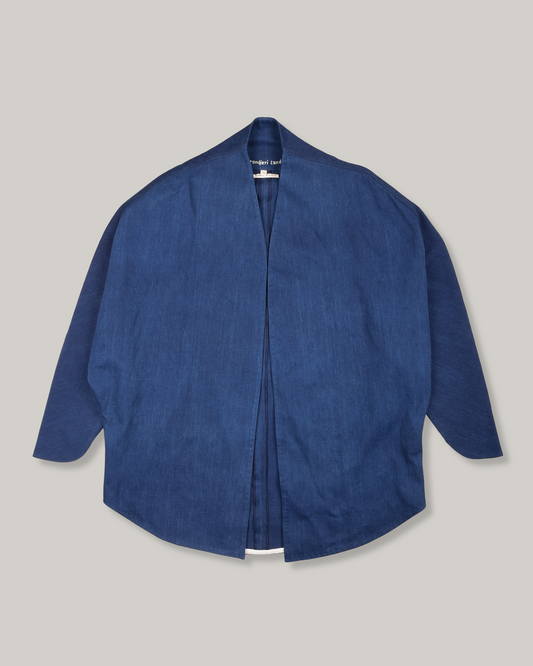 11.11 UNISEX KIMONO JACKET - INDIGO