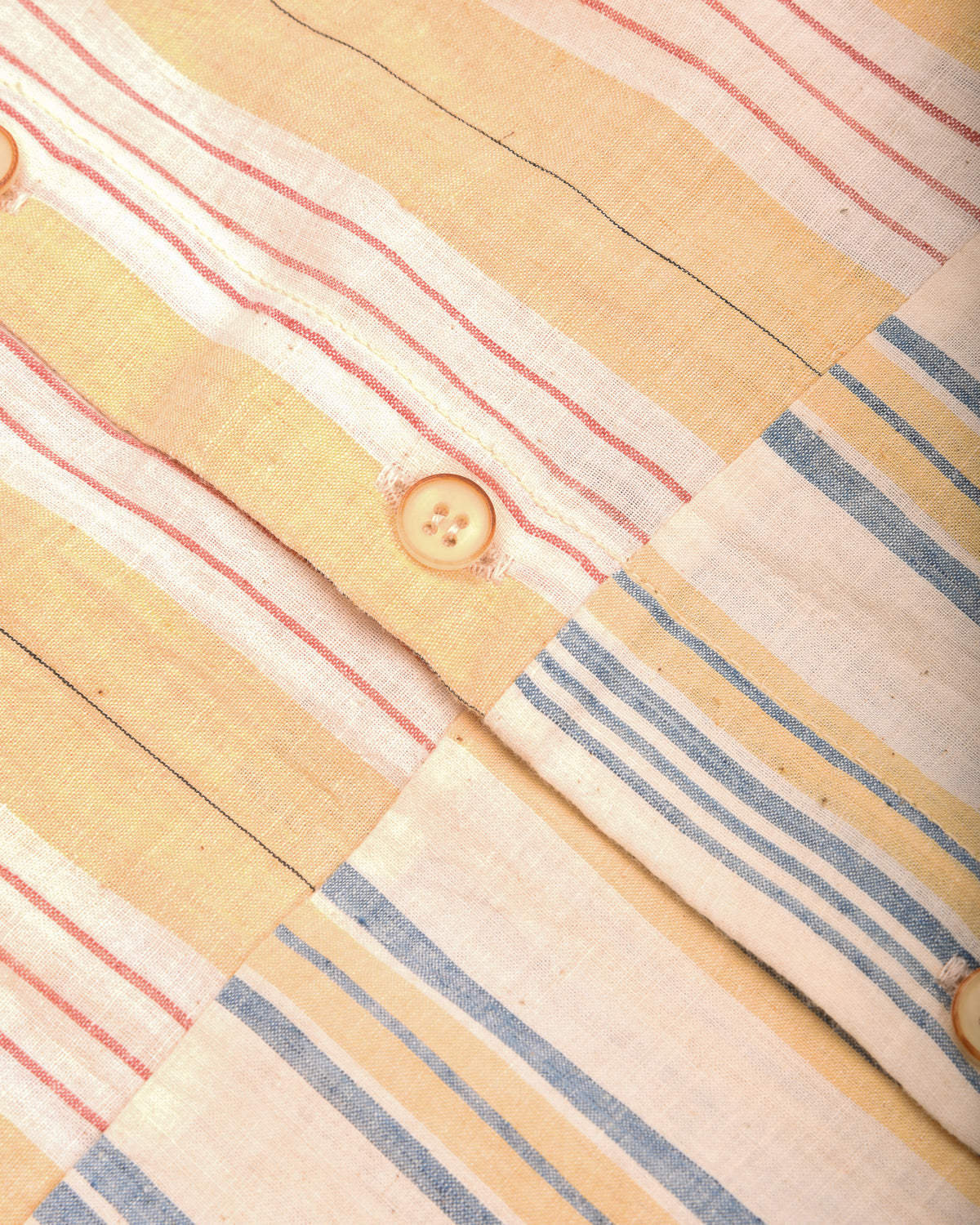 11.11 UNISEX SHIRT - MANGO YELLOW STRIPE