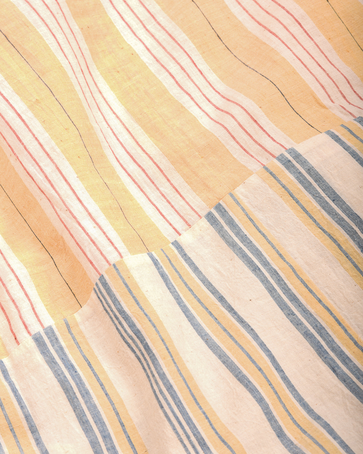 11.11 UNISEX SHIRT - MANGO YELLOW STRIPE