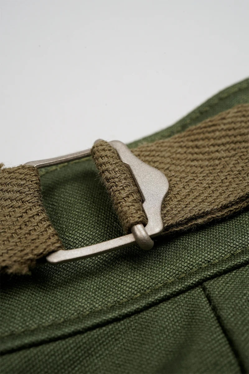 NIGEL CABOURN WOMEN'S MAINLINE WIDE BAKER PANTS - GREEN