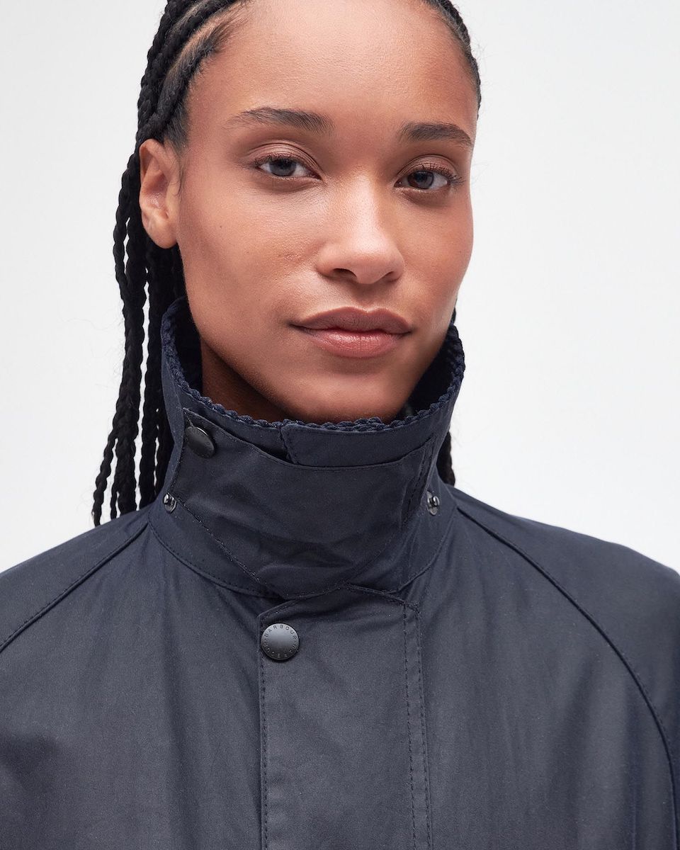 BARBOUR BEAUFORT JACKET - NAVY