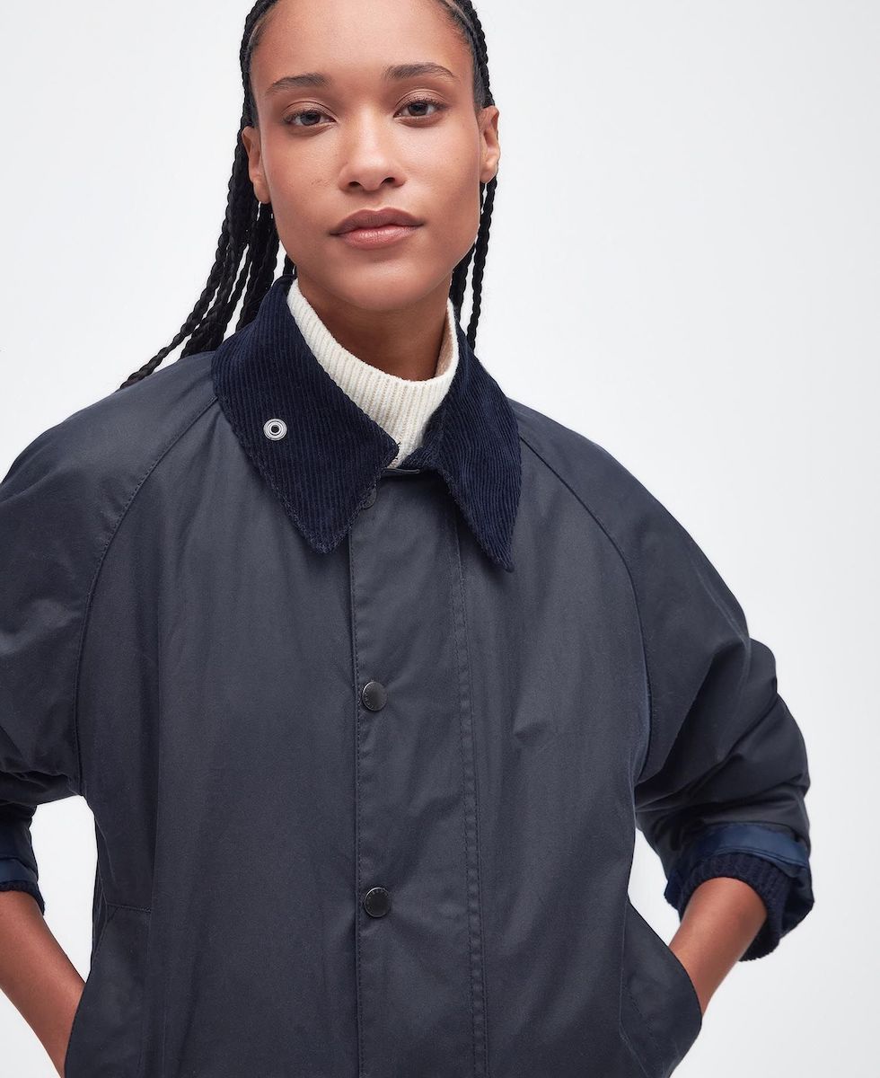 BARBOUR BEAUFORT JACKET - NAVY