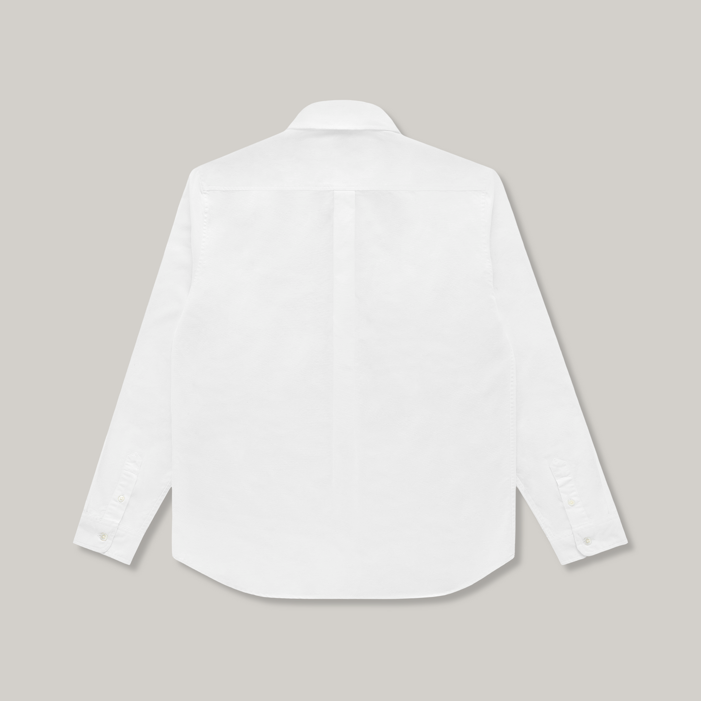 KNICKERBOCKER "BEEFY" COTTON ICON OXFORD SHIRT - WHITE