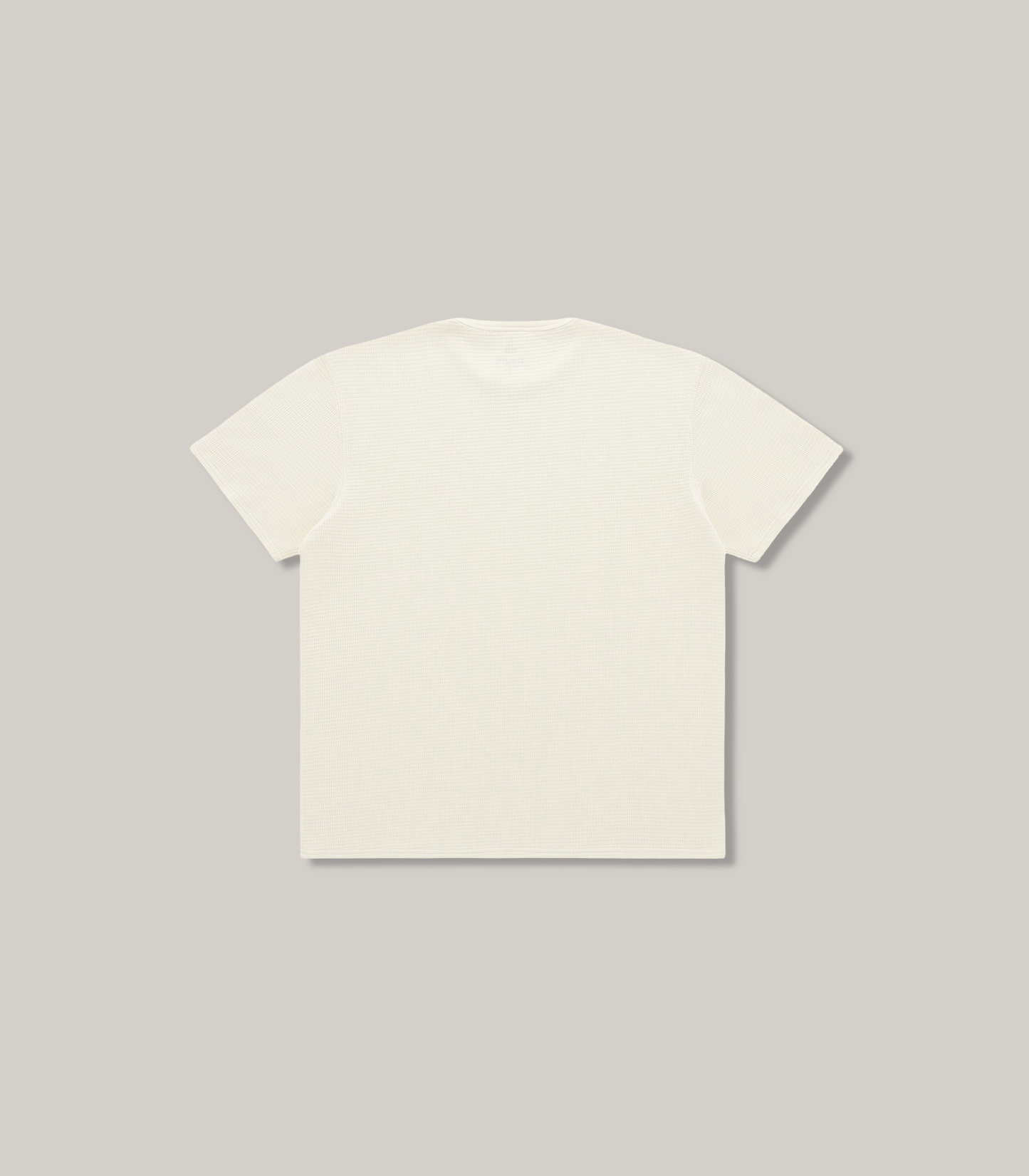 KNICKERBOCKER BOX KNIT TEE - MILK