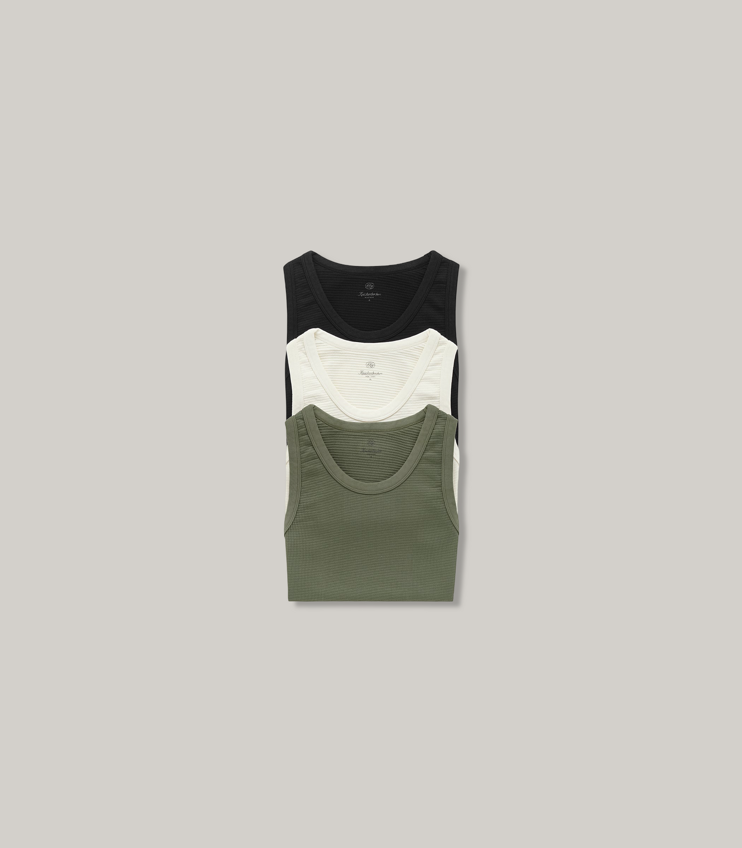 KNICKERBOCKER BOX KNIT TANK - OLIVE