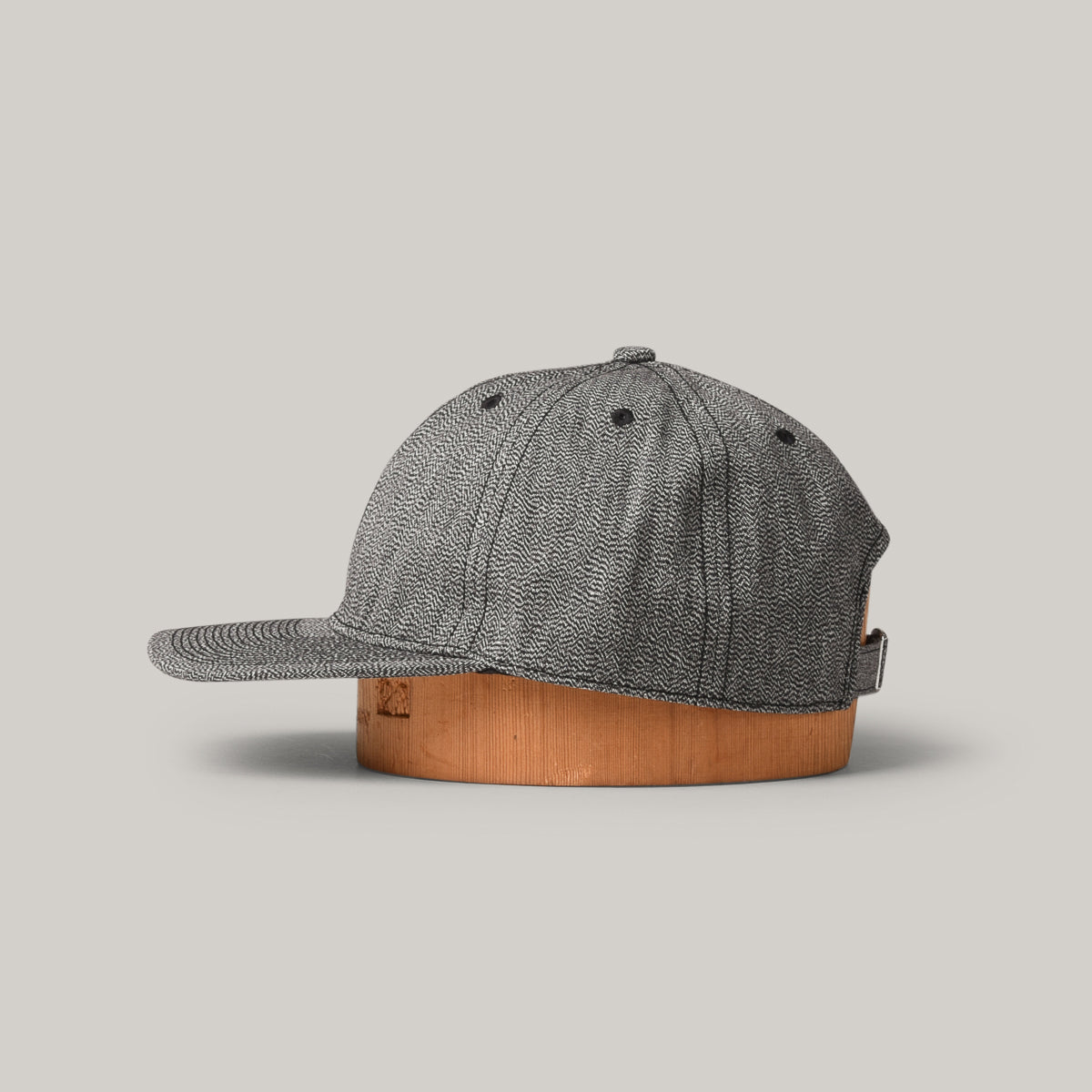 POTEN TWISTED MOKUME CHAMBRAY CAP - BLACK