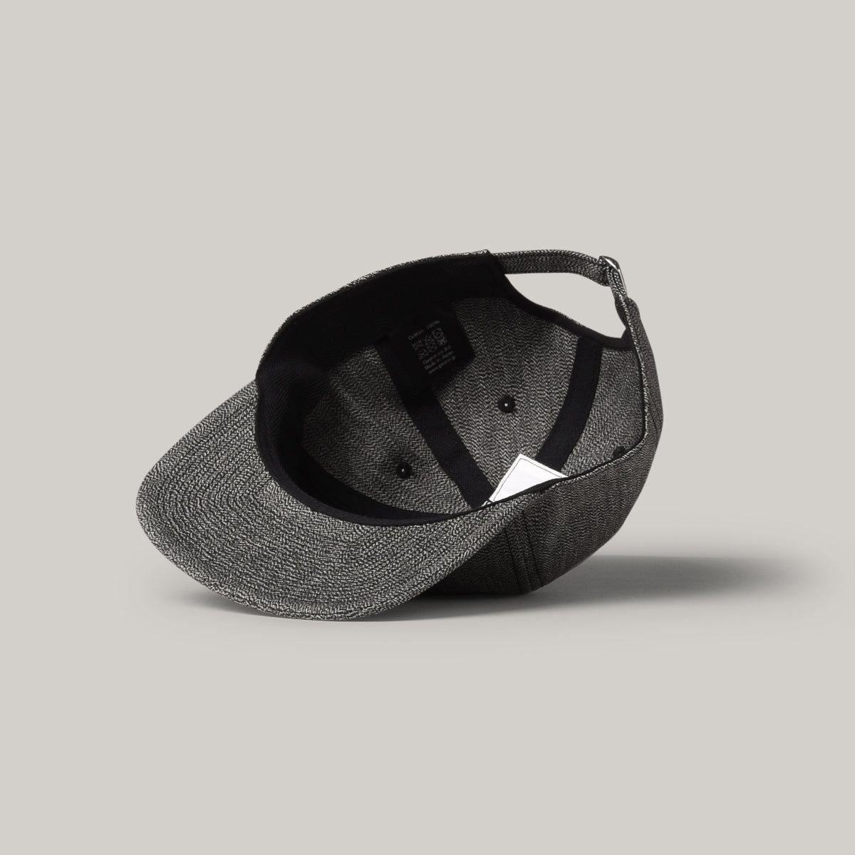 POTEN TWISTED MOKUME CHAMBRAY CAP - BLACK