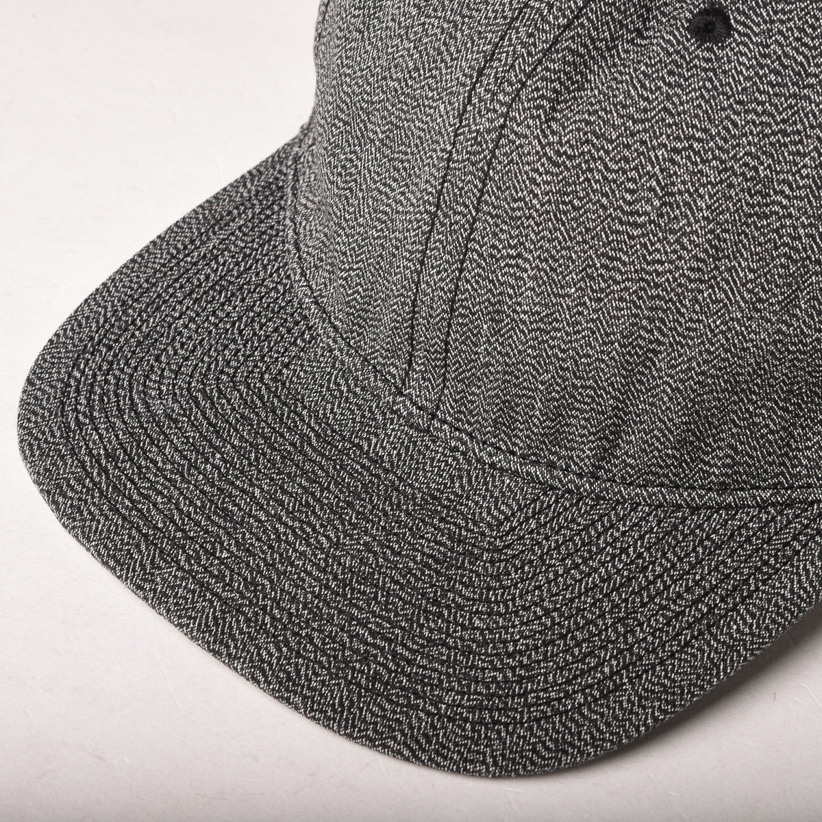POTEN TWISTED MOKUME CHAMBRAY CAP - BLACK