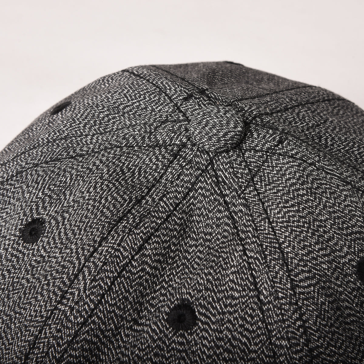 POTEN TWISTED MOKUME CHAMBRAY CAP - BLACK