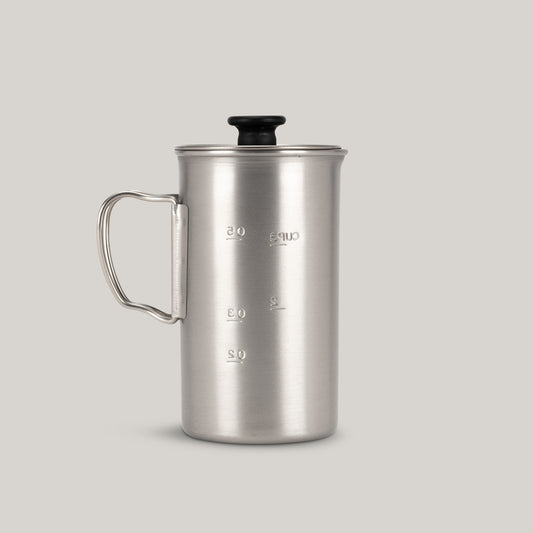 SNOW PEAK TITANIUM FRENCH PRESS - 3 CUPS