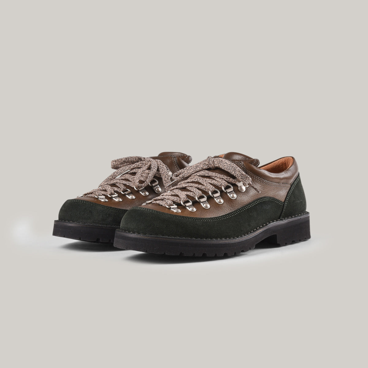 FRACAP MA187 SHOE - OLIVE / SUEDE