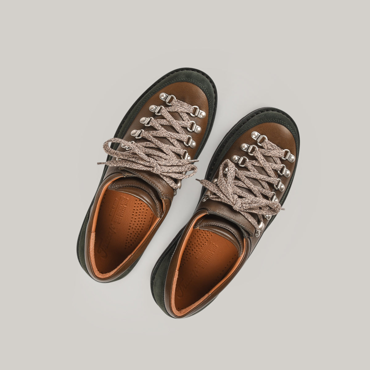 FRACAP MA187 SHOE - OLIVE / SUEDE