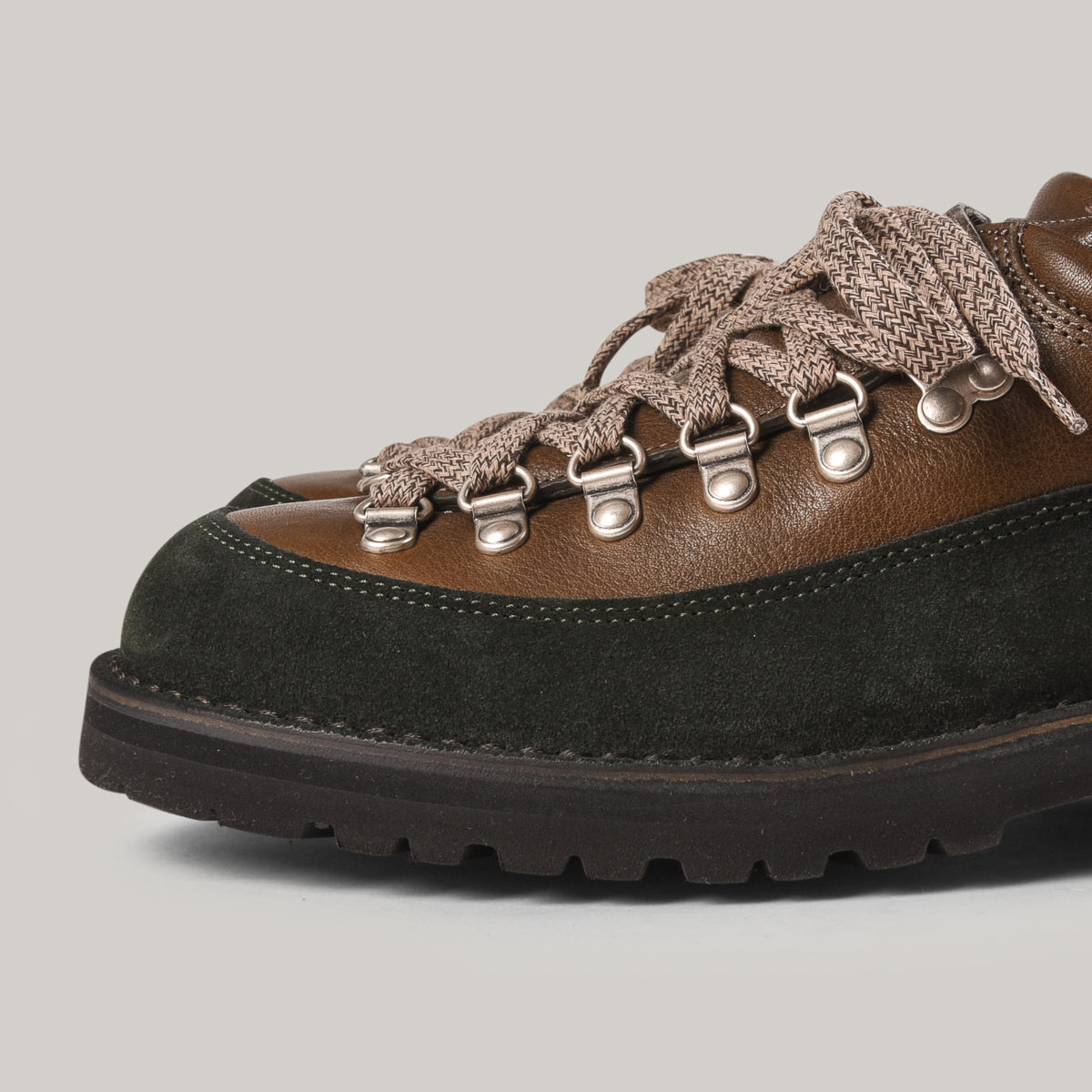 FRACAP MA187 SHOE - OLIVE / SUEDE