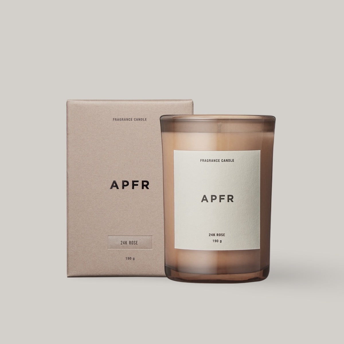 APFR FRAGRANCE CANDLE - GREEN LIGHT