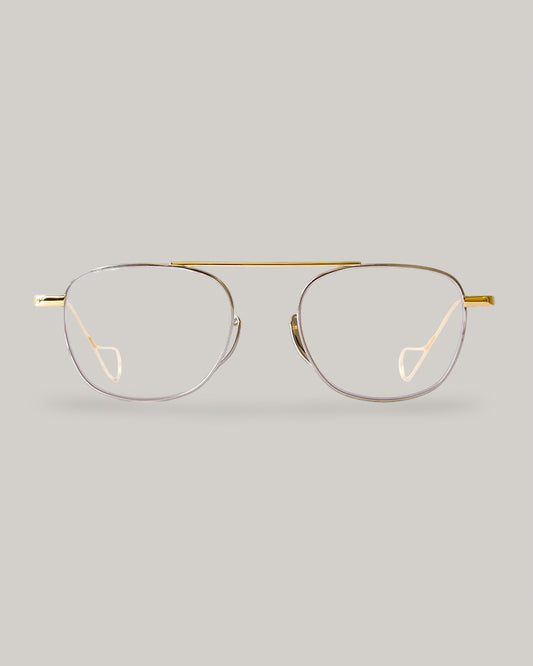 BUDDY OPTICAL GIS SUNGLASSES  -  SILVER GOLD