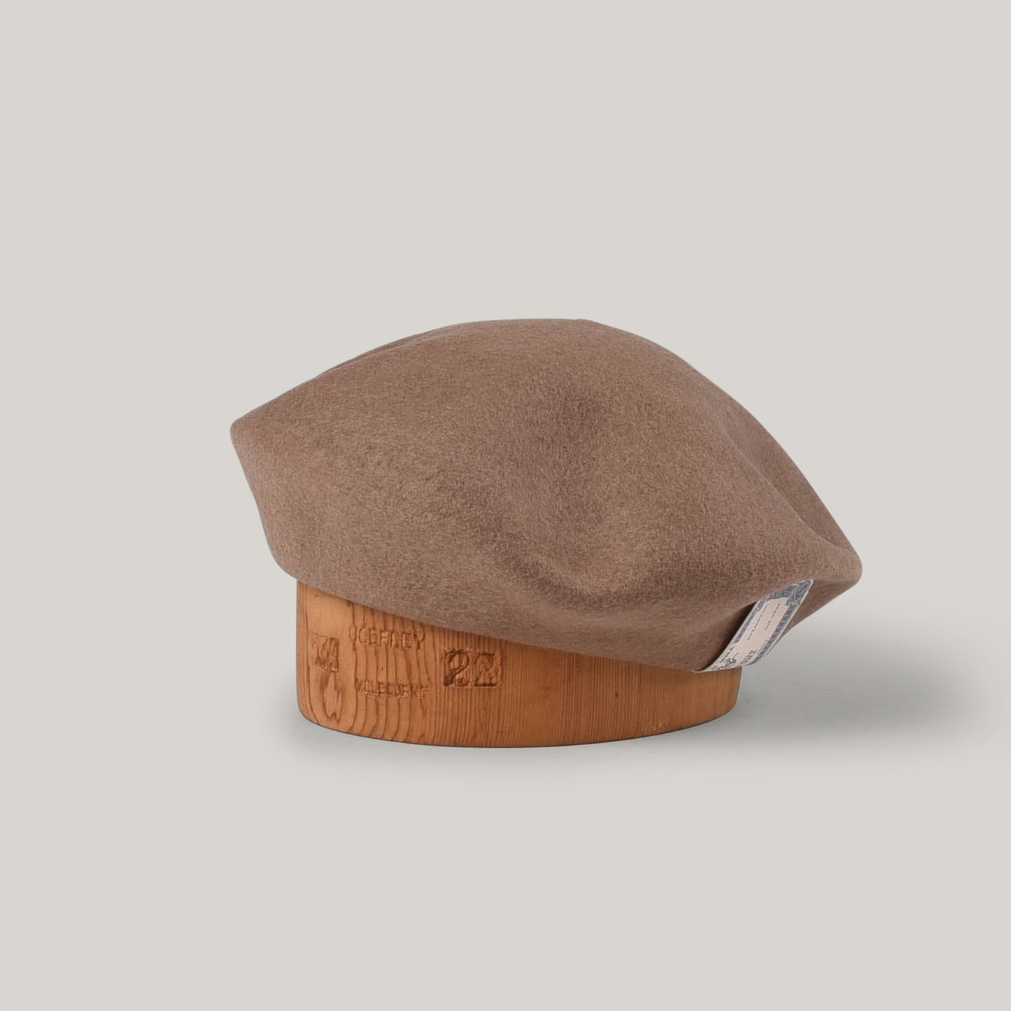 H.W. DOG & CO. BASIC BERET - BEIGE