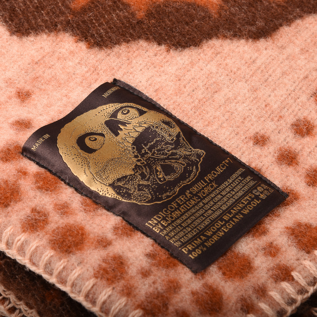 INDIGOFERA x BJÖRN ATLDAX WOOL BLANKET - YORICK