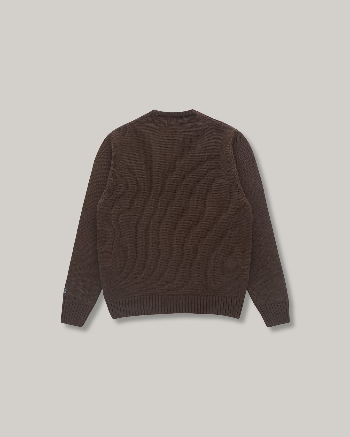KNICKERBOCKER IVY COTTON SWEATER - BROWN