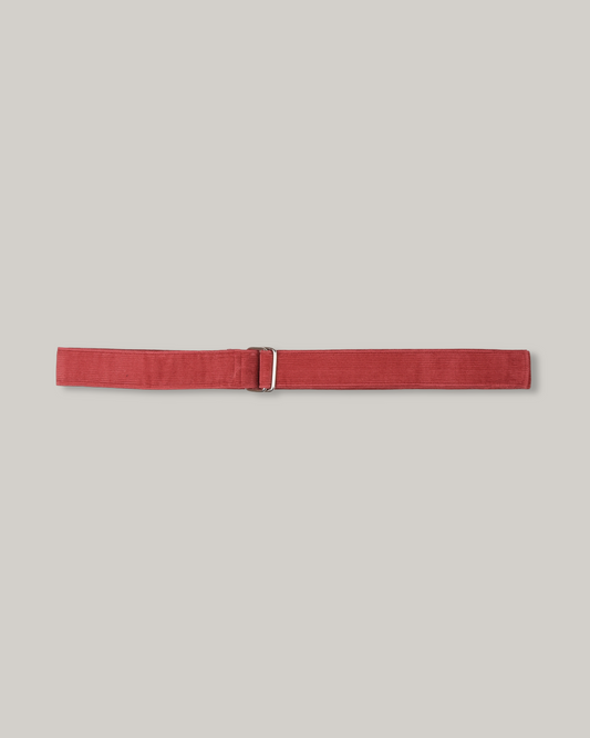 KARDO COTTON CORDUROY BELT - CORAL