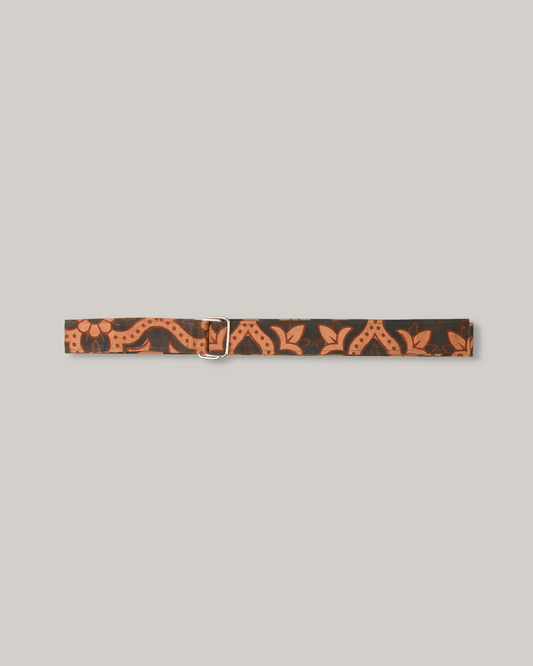 KARDO AJRAKH BLOCK PRINT BELT - AJK24