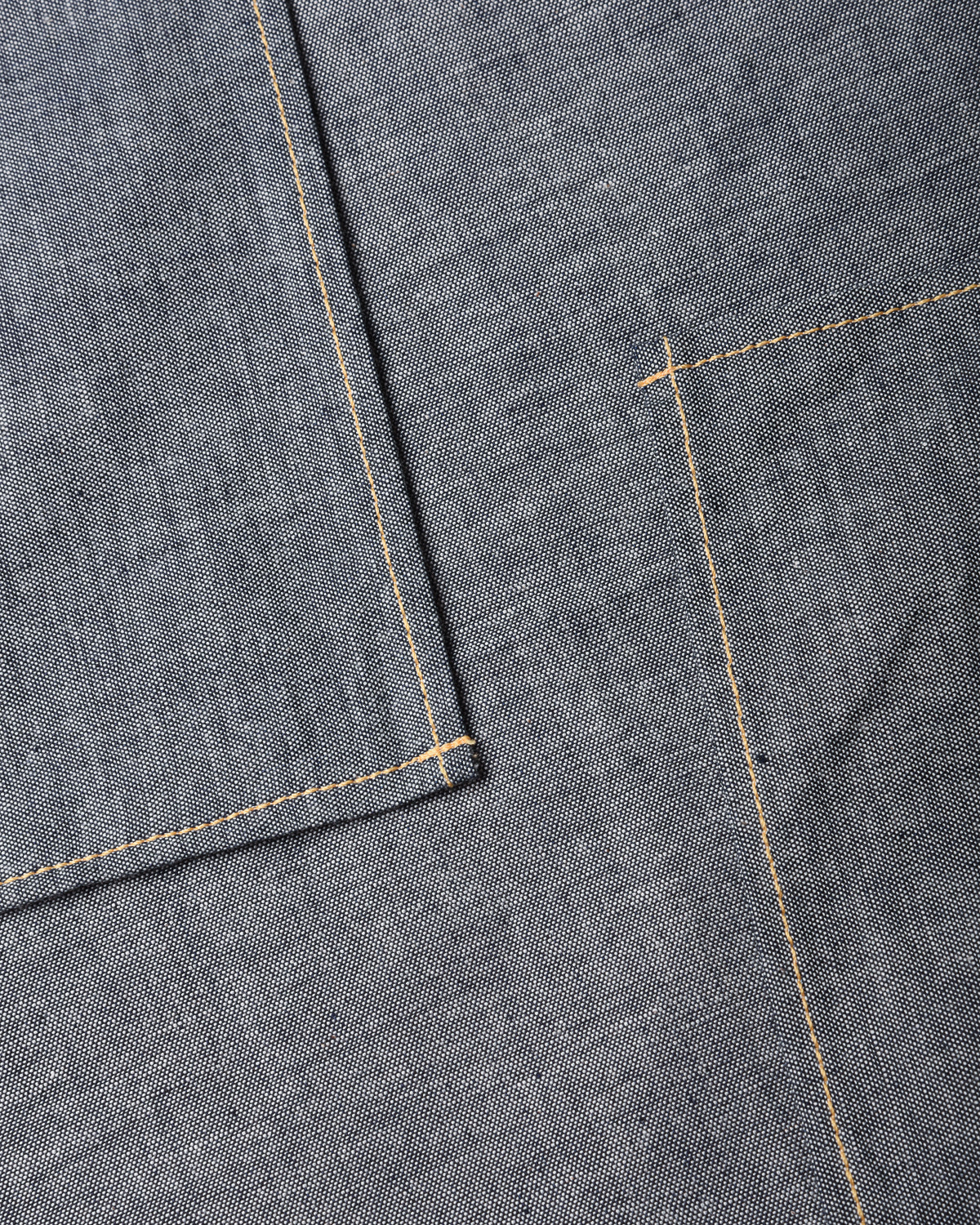 TS(S) COTTON CHAMBRAY BANDANA SCARF - INDIGO