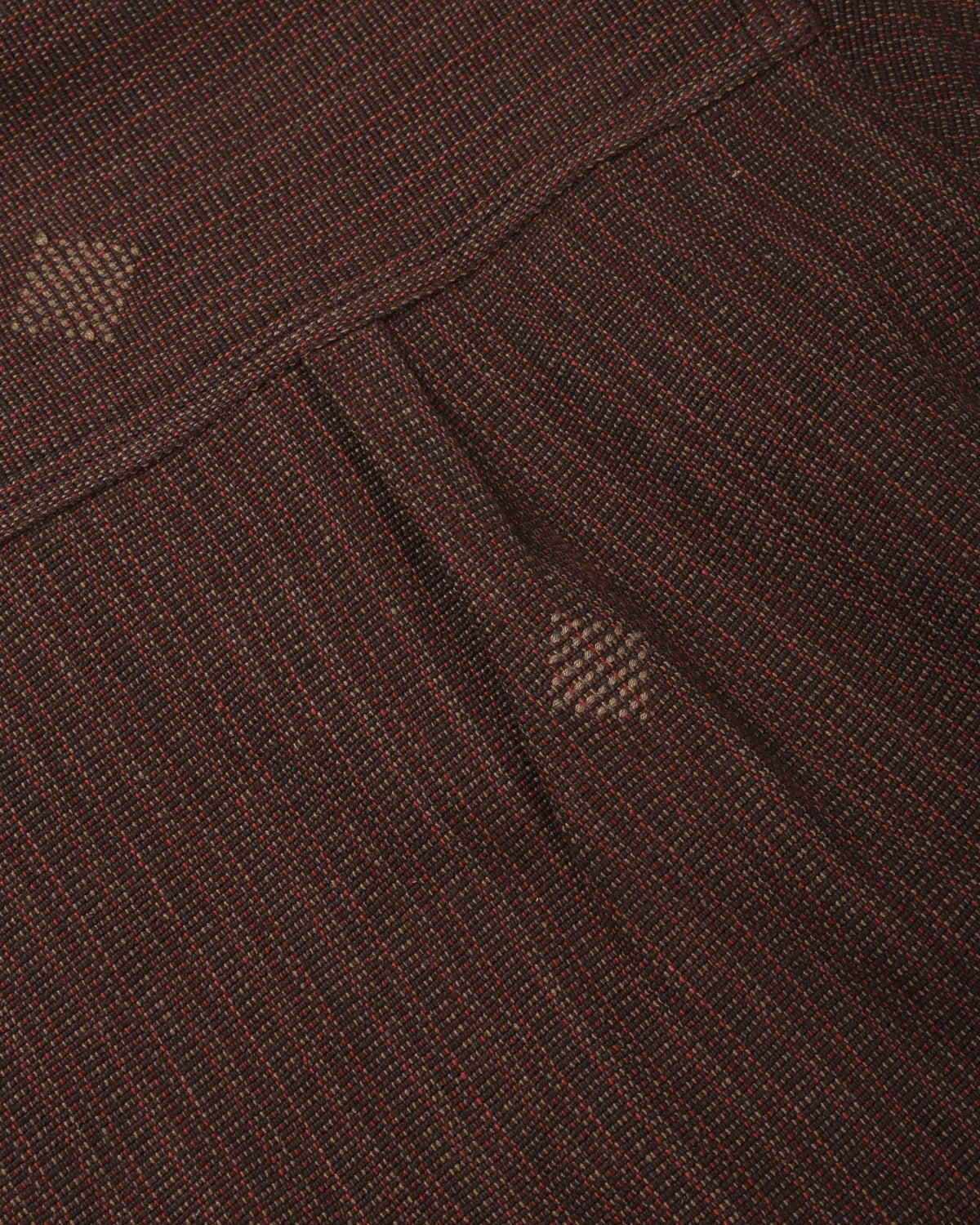 KARDO CHINTAN LS SHIRT - MAHOGANY