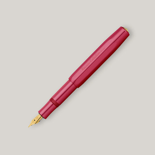KAWECO AL SPORT FOUNTAIN PEN - RUBY