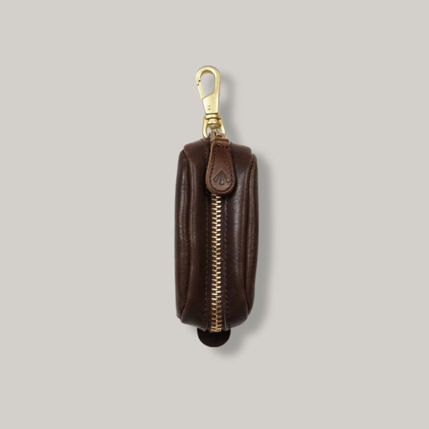 NIGEL CABOURN MAINLINE KEY CASE - DARK BROWN
