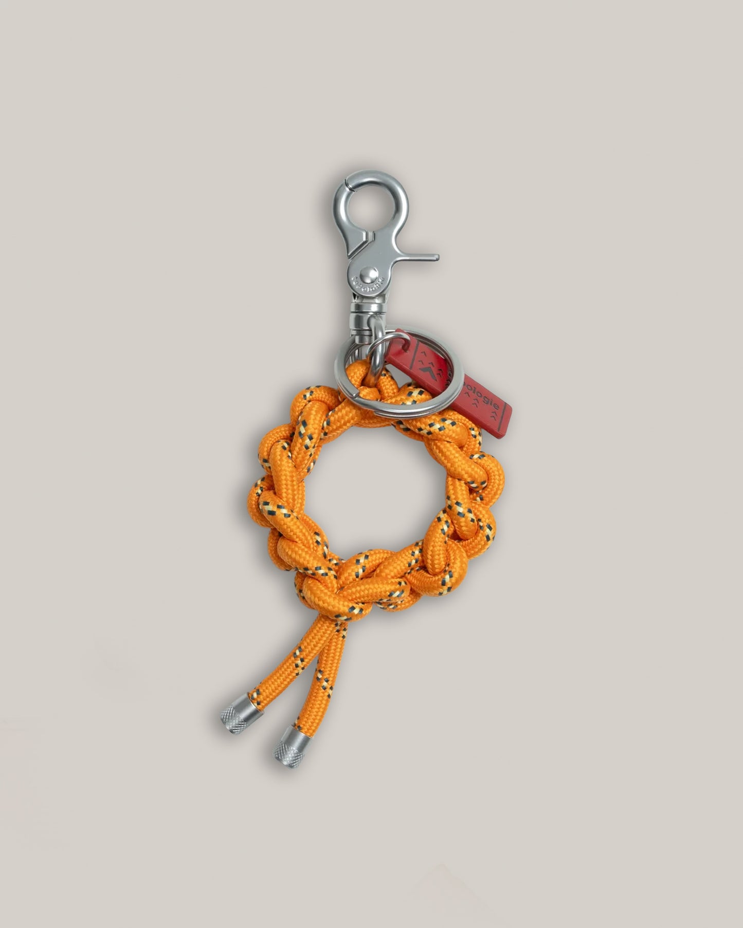 TOPOLOGIE KRANS KEYCHAIN ORANGE PATTERNED