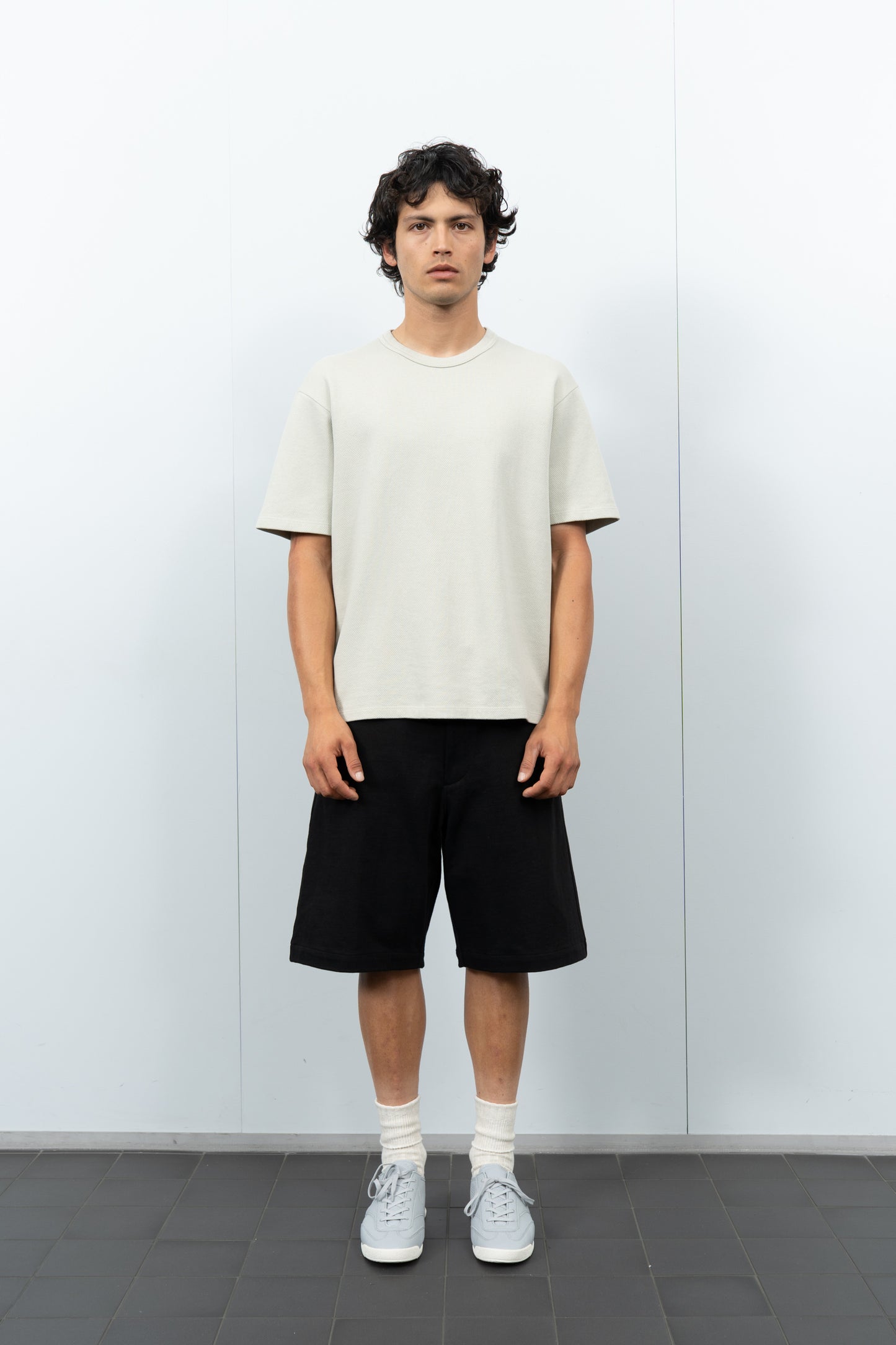 LADY WHITE CO. MESH T-SHIRT - SWISS NATURAL
