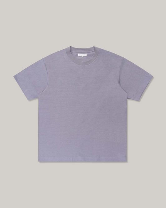LADY WHITE CO.  NEP T-SHIRT - LILAC GREY